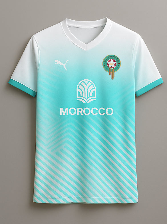 MAILLOT MAROC VERT/BLÀNC