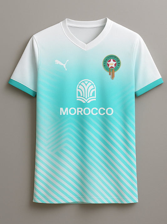 MAILLOT MAROC VERT/BLÀNC