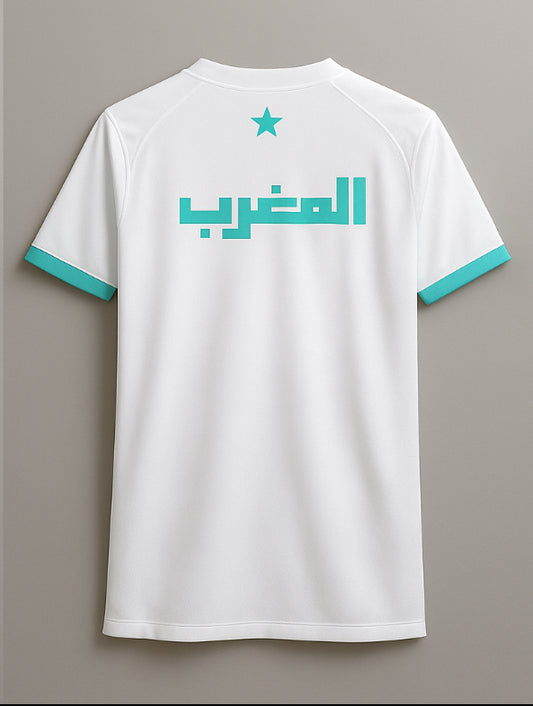 MAILLOT MAROC VERT/BLÀNC